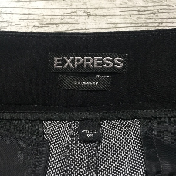 Express Columnist Pants Women’s 0R Gray Black (Inseam 26). - Picture 11 of 11